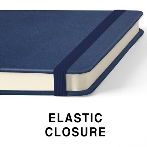 5" x 5" Hardcover Sketch Book,58 Sheets Small Mixed Media Pocket Sketch Pad | PU Cover,150 GSM Acid Free Artist Drawing Paper,Travel Journal Blank Notebook for Adults Sketching,Illustration. - color: 150gsm PU-dark blue