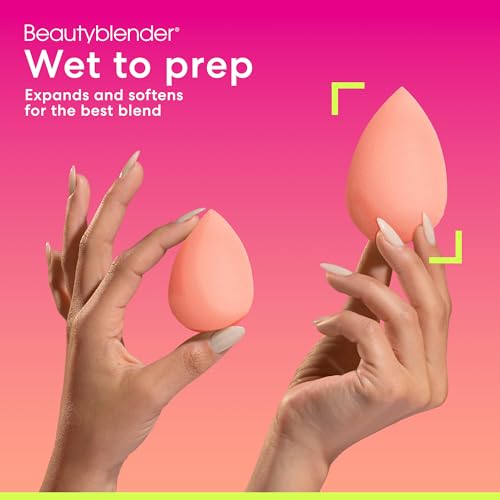 Beautyblender Orange Makeup Sponge | Super-Soft Blending Foam for Foundations, Powders & Creams | Reusable & Washable, Vegan & Cruelty-Free, Streak-Free Finish - color: Orange