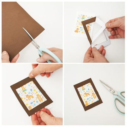 MEARCOOH Self Adhesive Foam Sheets, Brown 9x12 Inch 2mm Sticky Eva Foam Paper for Crafts Cardmaking Photo Frames Classroom Scrapbooking Christmas Crafts (Brown 10 Sheets) - color: Brown Self-adhesive, size: 9X12in-2mm