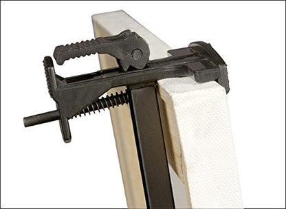 Creative Mark Feather Portable Lightweight Painting Adjustable Folding Tripod Easel Stand for Painting, Up to 75" Tall, Easy-Lok Canvas Holder Fits 1.5" Canvases from 4''-30'' Tall
