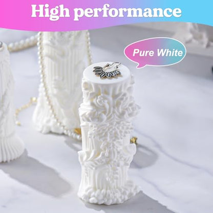 LET'S RESIN Polyurethane Resin, 60oz Fast Cured Resin Within 10 Minutes | 2 Part Casting Resin,Low Viscosity & Low Odor Pourable Liquid Plastic for Casting Models, Prototypes & Resin Craft