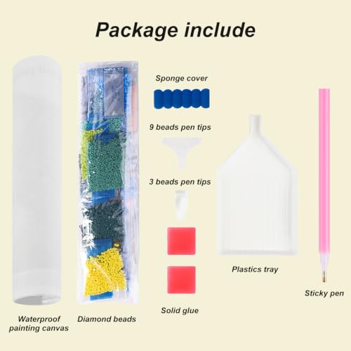 hill froeistung Cardinal Diamond Art Painting Kits for Adults,Beginners - color: HF-A078