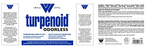 Weber Odorless Turpenoid, 1 Gallon (128 Fl. Oz.)/3.79L Bottle, 1 Each - size: 128 Fl Oz (Pack of 1)