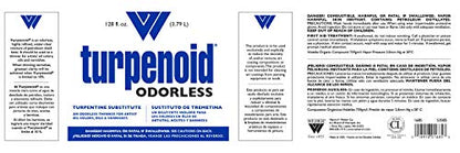 Weber Odorless Turpenoid, 1 Gallon (128 Fl. Oz.)/3.79L Bottle, 1 Each - size: 128 Fl Oz (Pack of 1)