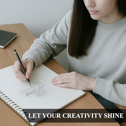 Yagol Sketch Book 9x12, 100 Sheets Spiral Bound Sketchbook, 68lb/100gsm Acid-Free Drawing Paper Pad for Sketching, Pencil, Charcoal & Dry Media, Art Sketch Pad for Students, Beginners & Artists.