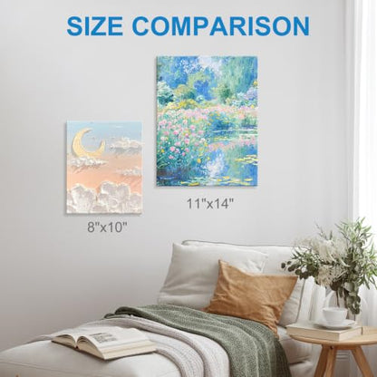 78 Pack of 8x10 Inch Flat Canvas Boards for Painting,Canvas Panels for Artist