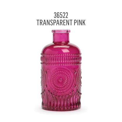 FolkArt Murano Transparent Acrylic Glass Paint, Pink, Perfect for Indoor and Outdoor Arts and Crafts Projects, 2 fl oz, 36522 - color: Transparent Pink, style: Transparent