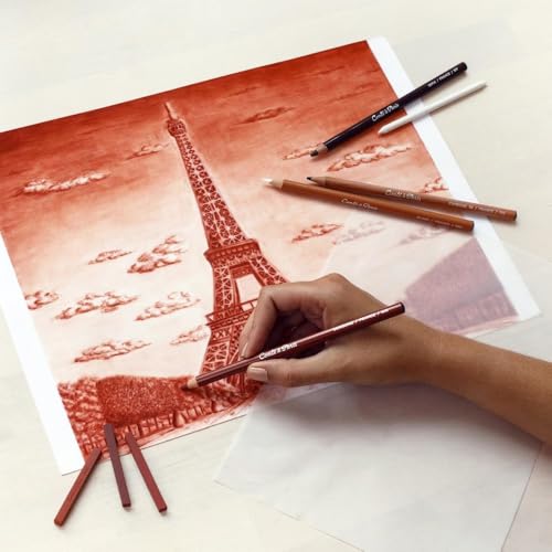 Conté à Paris Studio Sketch Set, Pencils and Carrés Crayons, Assorted | Versatile Selection Of Drawing Media, Supports Multiple Techniques, Ideal For Studio Practice And Learning - style: Assorted Studio Sketch Set