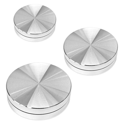 Mnvhoky Ceramic Clay Pottery Throwing and Trimming Spinner Tools, Small Rotary Clay Tools for Potters and Clay Artists,3-Pack(25mm, 38mm, 45mm)