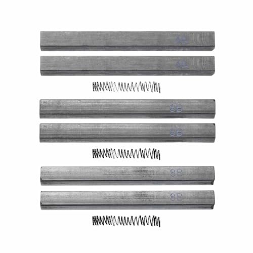 MECCANIXITY Compressed Charcoal Sticks, 4B/6B/8B Grade Square Vine Charcoal Sticks Set Art Supplies for Painting Drawing Sketching Shading Artists Beginners(Pack of 6) - style: 4B/6B/8B