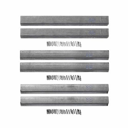 MECCANIXITY Compressed Charcoal Sticks, 4B/6B/8B Grade Square Vine Charcoal Sticks Set Art Supplies for Painting Drawing Sketching Shading Artists Beginners(Pack of 6) - style: 4B/6B/8B