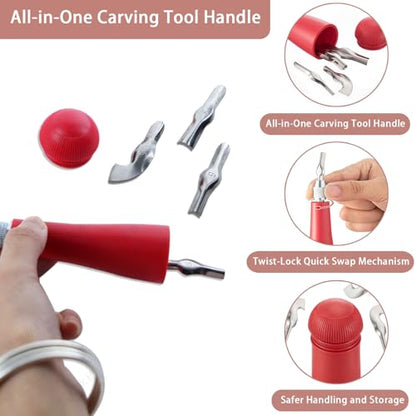 Linocut Kit for Printmaking,Linoleum Blocks for Printmaking Supplies,Block Printing Stamp Making Kit,Linoleum Blocks Carving Tools,Arts and Crafts Gift for Adults,Women,Men,Boys,Girls