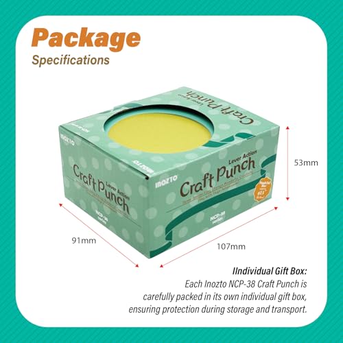 Creative Effort-Saving Kids' Educational Circle - Shaped Paper Puncher-2.5 inch, Kid-Safe for Art Projects & Home Decoration - size: 2.5 inch