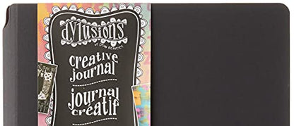 Dyan Reaveley's Dylusions Creative Journal, Black 8.75"X9"