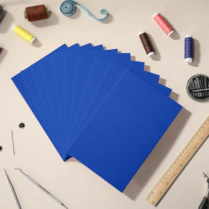 20 Pcs 3mm Embroidery Foam EVA Foam Sheets for 3D Embroidery Arts and Crafts, DIY Projects, Hand Sewing, Quilting, Hats, Cosplay Costumes, Pillows(Dark Blue,6 x 9 Inch) - color: Dark Blue, size: 6 x 9 Inch