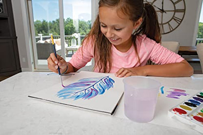 UCreate Watercolor Pad, 90 lb., 9" x 12", 12 Sheets | Perfect for painting, art lessons, crafts and creative projects