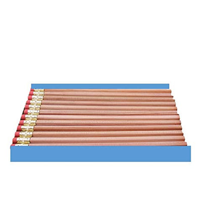 Moon Products Bare Wood Natural Premium Pencils Number 2 HB 36 Count | Unfinished Cedar Wood
