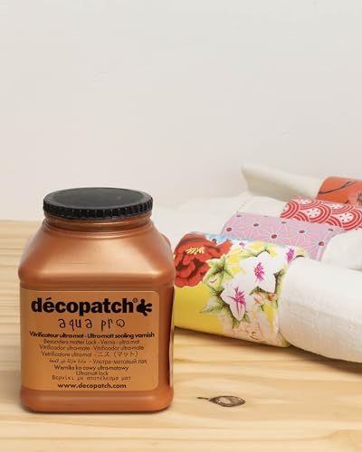 Décopatch Ultra-Matt No.3 Sealing Varnish, Clear, 180 ml - style: Ultra-Matt, No. 3