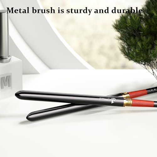 3PCS Travel Watercolor Brush Set with Detachable Portable Design