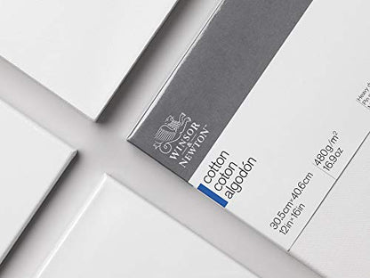 Winsor & Newton Professional Cotton Canvas, 4" x 4" Deep Edge - size: 4" x 4", style: Cotton Deep Edge
