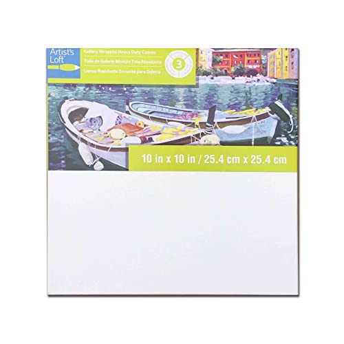 Artist's Loft Level 3 Gallery Wrapped Heavy Duty Canvas - size: 10 x 10