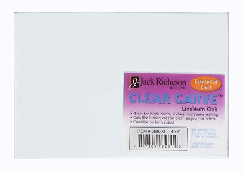 Jack Richeson Clear Carve Linoleum 4" X 6"