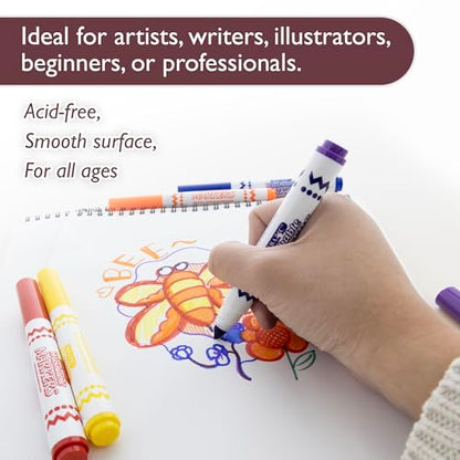 BAZIC Products Spiral Sketch Pad, Top Bound, 6 x 8 in, 50 Sheets, 48-Case - color: 50 Sheets - 6"x8", size: 48-Pack