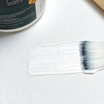 Artecho Clear Gesso 16.9oz / 500ml - color: clear, size: 16.9 Fl Oz (Pack of 1)