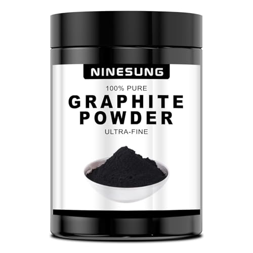 Pure Graphite Powder - 2 LB, 44-Micron Ultra-Fine, Excellent Dry Lubricant, Amazing Artistic Powder for Sketching, Drawing, Pencils, Locks - size: 2 lb