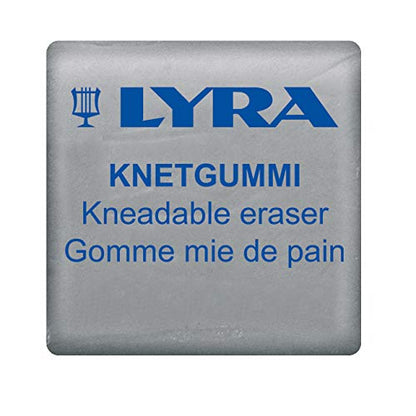 Lyra Kneadable Eraser - Artist Eraser - Grey - 1 Piece