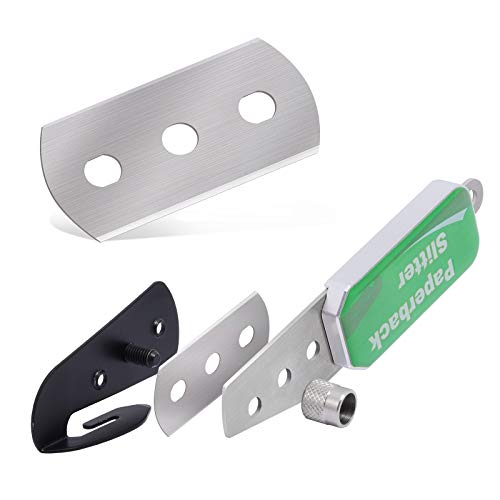 Replacement Blades for Bodyguard Vinyl Backing Cutter Knife, Stainless Steel, Pack of 50 - color: Replacement Blades