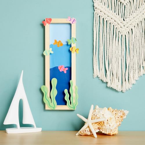 Bright Creations Unfinished Wood Canvas Boards - Boards for Crafting & Painting - Hanging Wood Sign & Wall Decor - 4 x 12 in, Pack of 6 - size: 4x12 inch