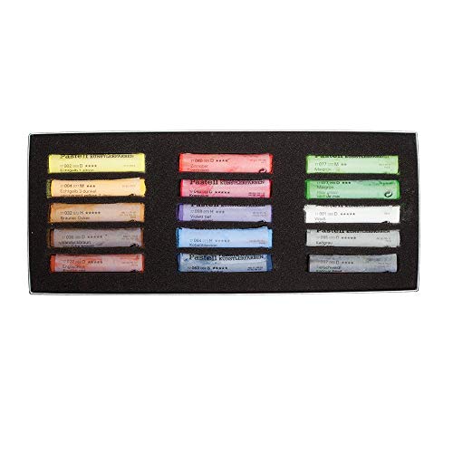 Schmincke Extra-Soft Pastel Multi-Purpose Set, Set of 15 Colors (77215097) - size: 15 Count (Pack of 1)