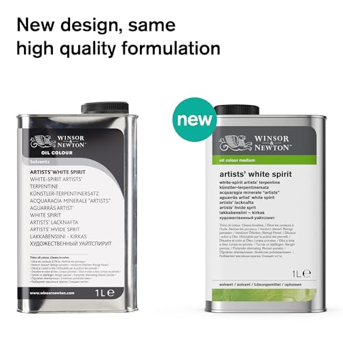 Winsor & Newton Artists' White Spirits, 1 Litre (33.8-oz) Can - color: Artists' White Spirits, style: 33.8-oz Can