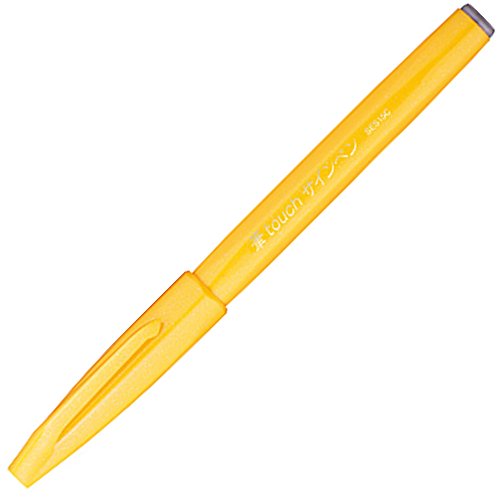 Pentel XSES15C-5 Sign Pen, Brush Touch, 5 Color Set - color: 5-color
