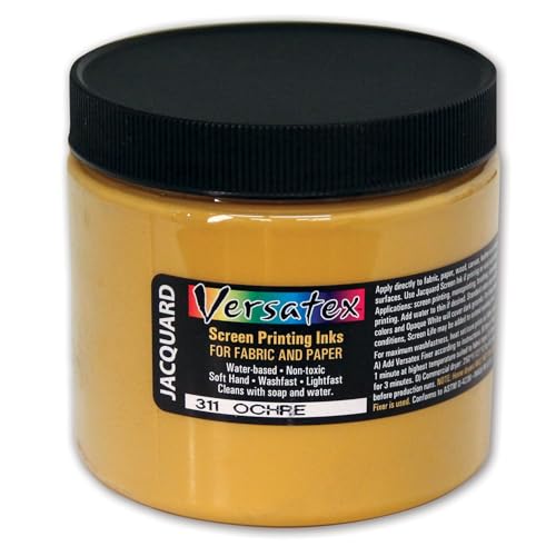 Jacquard Versatex Screen Printing Inks, Ochre