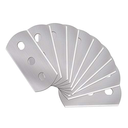 Replacement Blades for Bodyguard Vinyl Backing Cutter Knife, Stainless Steel, Pack of 50 - color: Replacement Blades