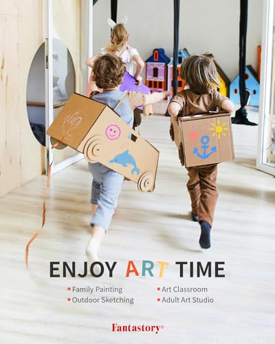 Fantastory 60ml 24 Colors Tempera Paint for Kids