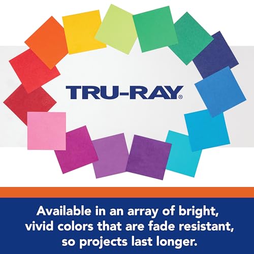 Pacon 103032 Tru-Ray Construction Paper, 76 lbs., 12 x 18, Magenta, 50 Sheets/Pack - color: Magenta, size: 12" x 18", style: 50 Count (Pack of 1)