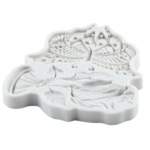 Butterfly Rose Polymer Clay Molds Butterfly Flower Silicone Mold - color: Style K