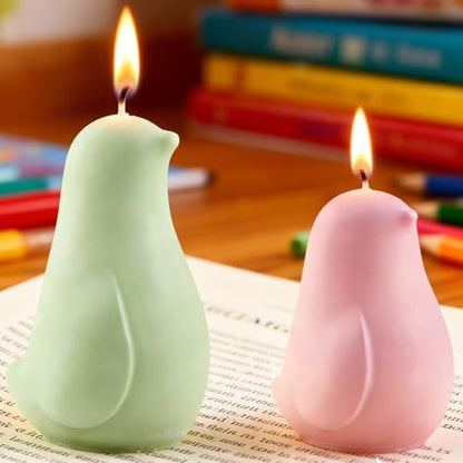 2Pcs 3D Bird Epoxy Resin Mold Pigeon Figurines Silicone Molds | Silicone Concrete Molds for Epoxy Casting, Plaster, Flowers Preservation, DIY Resin Art Crafts, Polymer Clay, Candle Making - color: Bird Resin Molds