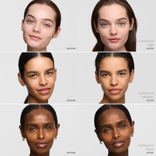 Estée Lauder Double Wear Stay-in-Place Matte Setting Powder Veil | Pressed Setting Face Powder Compact with Puff | Oil-Control with Sheer Coverage - color: 04 Translucent Tan - For tan skin tones