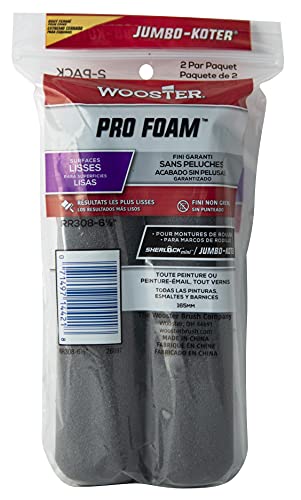 Wooster 5, 6 1/2-Inch RR308-6 1/2 Pro Foam, Color - size: 6 1/2-Inch