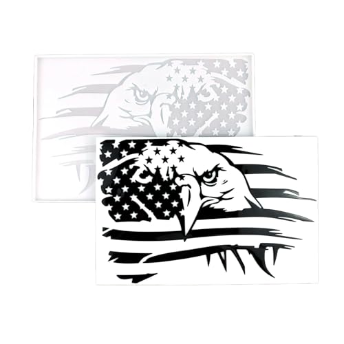 American Eagle Flag Wall Art Epoxy Resin Molds, Large Size Patriotic Home Decor Resin Molds Silicone Clearance, Large Home Wall Decor Silicone Molds for Epoxy Resin