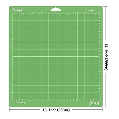 12x12 Cutting Mat 6-Pack (Standard, Light, Strong, Fabric Adhesive) Compatible with Cricut Maker 3/4/Maker, Explore 3/4/Air 2/One, Multi Adhesive Sticky Craft Mats Accessories - color: variety for cricut (5 pack)