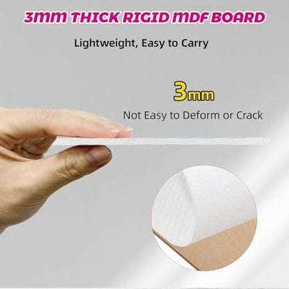 10 Pack 11"x14" Canvas Panels for Painting, Art Painting Supplies | 100% Cotton, Triple Primed, Acid-Free & Non-Toxic, No Warp, Blank Canvas Boards for Acrylics&Oils, Ideal for Kids Gifts - size: 11x14" - 10Pack