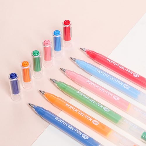 90 Colors Acrylic Gel Pens Set with 1.0mm Fine Point
