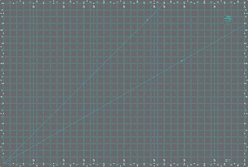 Creative Grids Cutting Mat 24"x36" Self Healing Dbl Sided