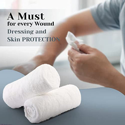 Pure Cotton Roll 100% High Absorbent Organic and Soft Multipurpose Use for Makeup Remover Medical Use Cotton Salon Beauty Use for Baby Care (100 Gram)