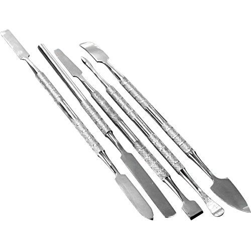HTS 154S5 5 Pc Stainless Steel Spatula/Chisel Wax & Clay Sculpting Tool Set - size: 154S5 5 Pc Spatula/Chisel Set
